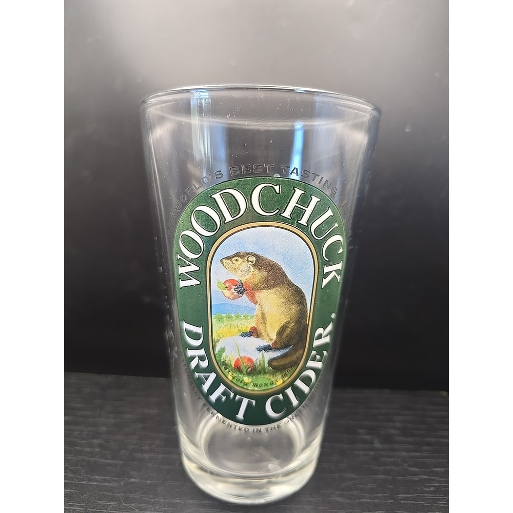 Beer Mug- Woodchuck Draft Cider, Amber Cider 12 Oz. Bottles, Featuring Marmot - Picture 2 of 5